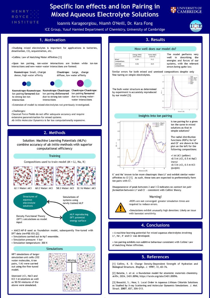 Specific Ion effects and Ion Pairing in Mixed Aqueous Electrolyte Solutions